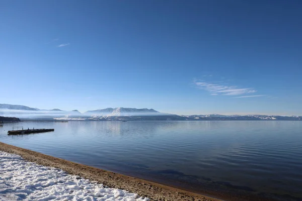 Foto Danau Tahoe Musim Dingin — Stok Foto