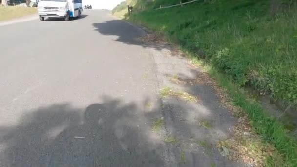 2022 Angel Island California Biking Perimter Road Angel Island San — Vídeos de Stock