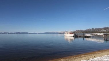 Tahoe Gölü California Kışın