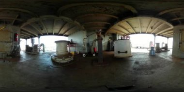 Bir savaş gemisinin VR360 biyo görüntüsü