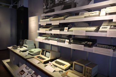 3-3-2022: Mountain View, California Bilgisayar Bilimleri Müzesi Dağ Manzarası