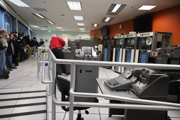 2022 マウンテンビュー カリフォルニア州 Ibmマシン コンピュータ科学博物館 Mountain View California — ストック写真