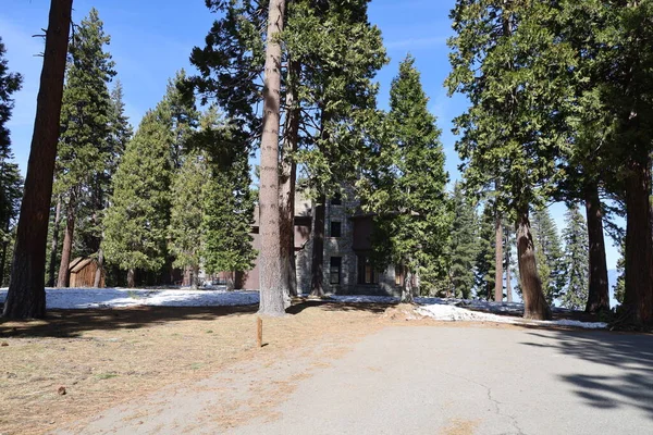 Foto Hellman Ehrman Mansion Lake Tahoe Sugar Pine State Park — Foto de Stock