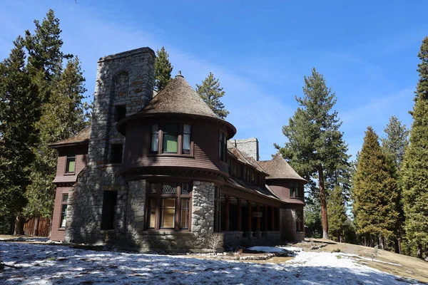 Photo Hellman Ehrman Mansion Lake Tahoe Sugar Pine State Park — стокове фото