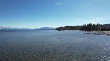 Tahoe Gölü California 'nın aeiral videosu