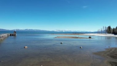 Tahoe Gölü California 'nın aeiral videosu