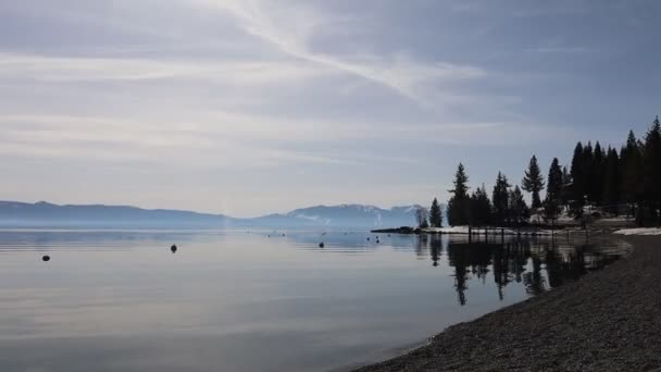 Jezioro Tahoe Kalifornii — Wideo stockowe