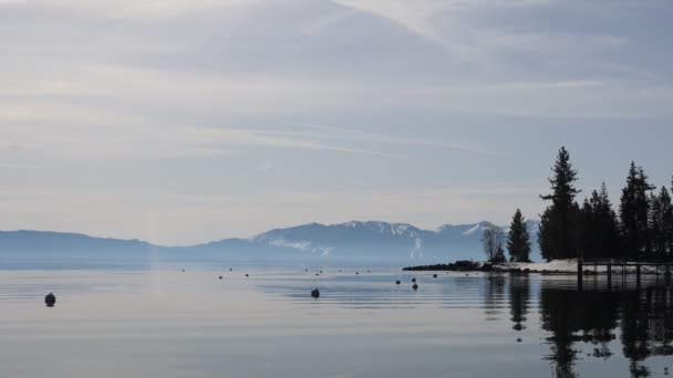 Lake Tahoe Kalifornien — Stockvideo