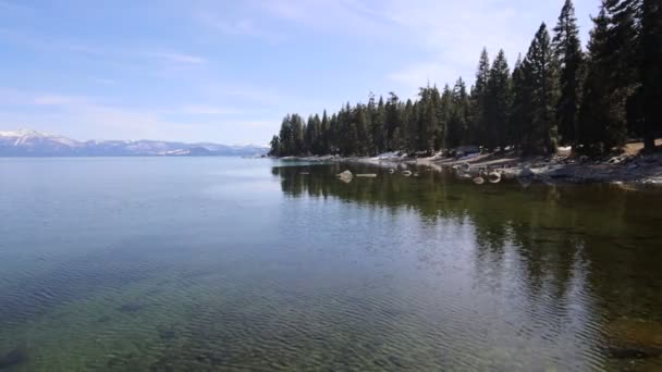 Lake Tahoe Kalifornien — Stockvideo