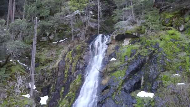 Bridal Veil Falls Tahoe California — Vídeos de Stock