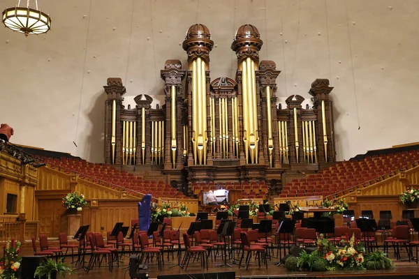 2022 Salt Lake City Mormontemplet Salt Lake City Utah — Stockfoto