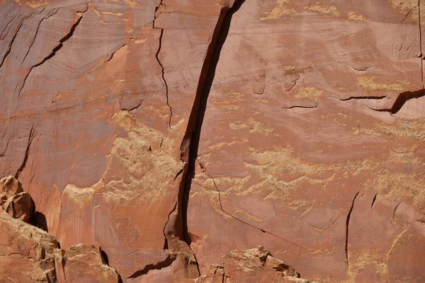 Foto Petrogylphs Parque Nacional Capitol Reef Utah — Fotografia de Stock