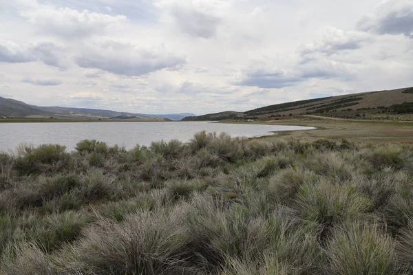 Foto Koosharem Lago Valle Utah — Foto Stock