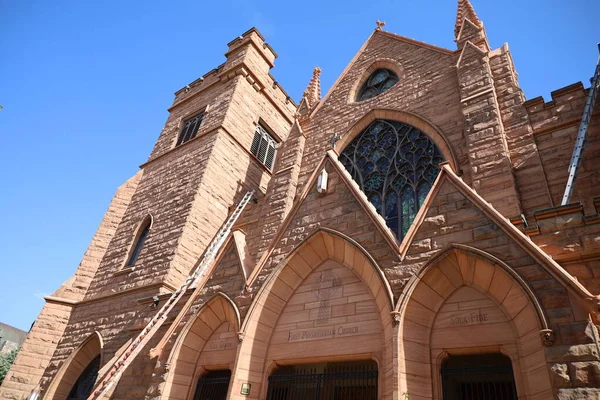 2022 솔트레이크 Presbyterian Church Salrt Lake City Utah — 스톡 사진