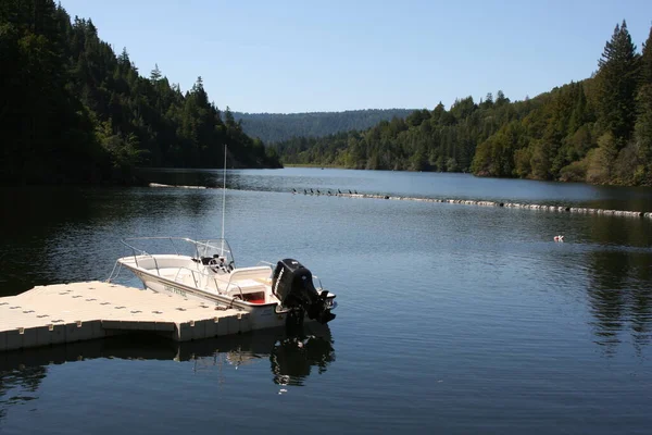 2009 Loch Lomond California Photo Marina Loch Lomond Reservoir Santa — Stock Photo, Image