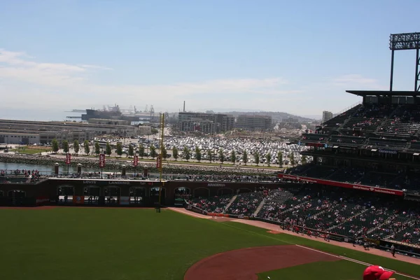 2008 Сан Франциско Каліфорнія Бейсбол Стадіоні Гігантс Сан Франциско — стокове фото