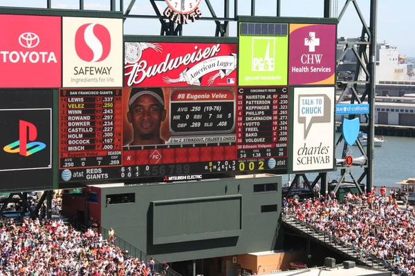 2008 San Francisco Kalifornie Baseball Stadionu Giants San Franciscu — Stock fotografie