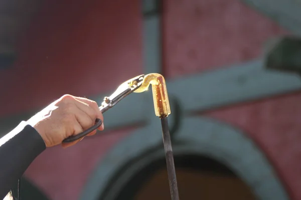 2014 Hollister California Glass Blowing Renaissance Faire — Stock Photo, Image