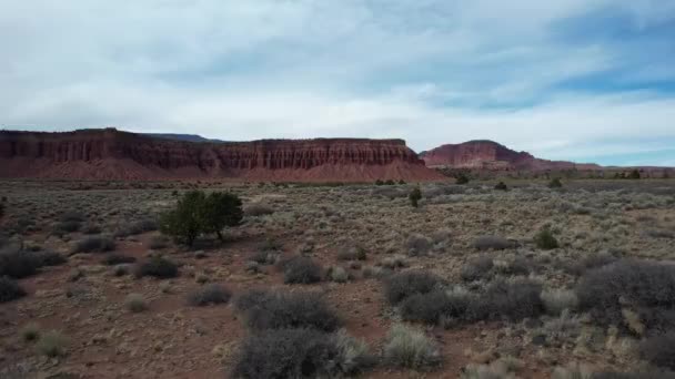 Canyon Nello Utah Dall Aria — Video Stock