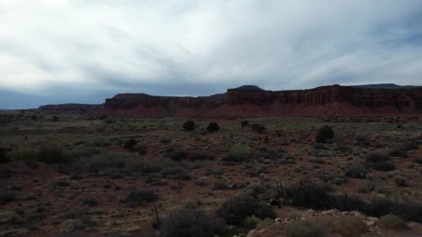 Canyons Utah Vanuit Lucht — Stockvideo