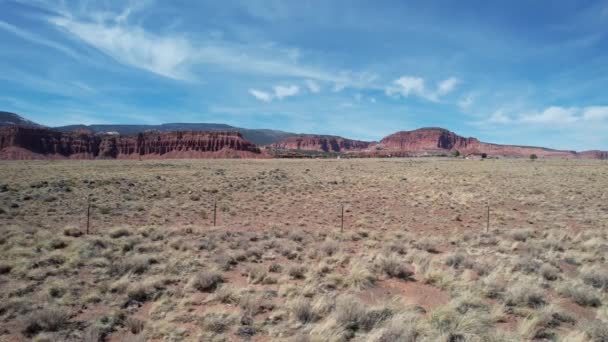 Canyons Utah Vanuit Lucht — Stockvideo