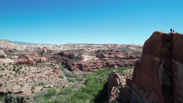 Cañones Utah Desde Aire — Vídeos de Stock