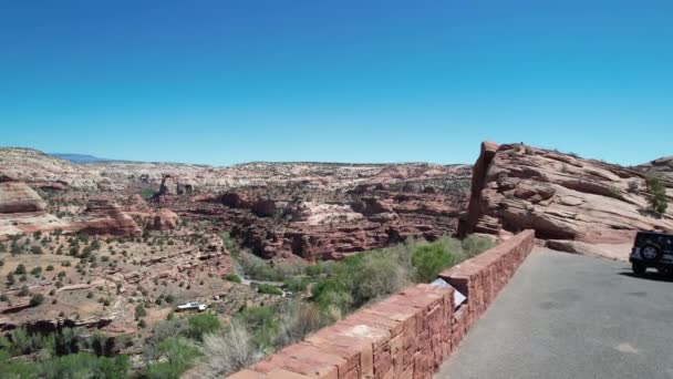 Cañones Utah Desde Aire — Vídeos de Stock