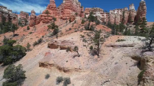 Sobrevolando Cañones Cueva Mossy Utah — Vídeos de Stock