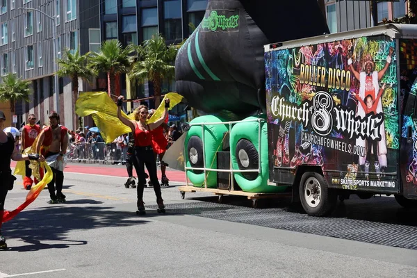 2022 São Francisco Califórnia Carnaval São Francisco — Fotografia de Stock