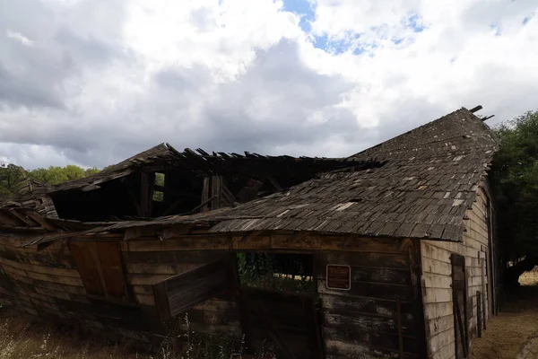 2022 Morgan Hill California Broken Building Morgan Hill California — Stock Photo, Image