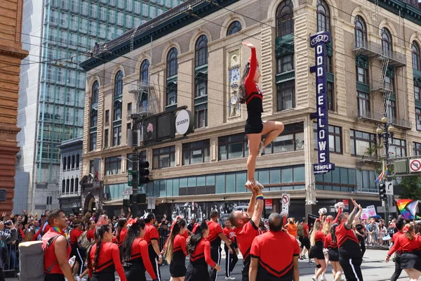 2022 San Francisco California Performers San Francisco Pride Parade — Stockfoto