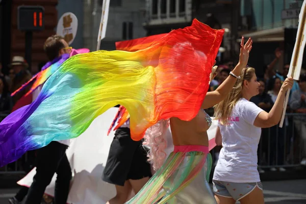 2022 San Francisco California Performers San Francisco Pride Parade — стоковое фото