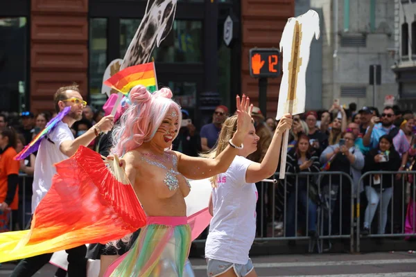 2022 San Francisco California Performers San Francisco Pride Parade — Stock Photo, Image