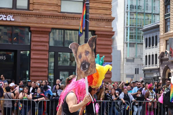 2022 San Francisco California Performers San Francisco Pride Parade — Stok fotoğraf