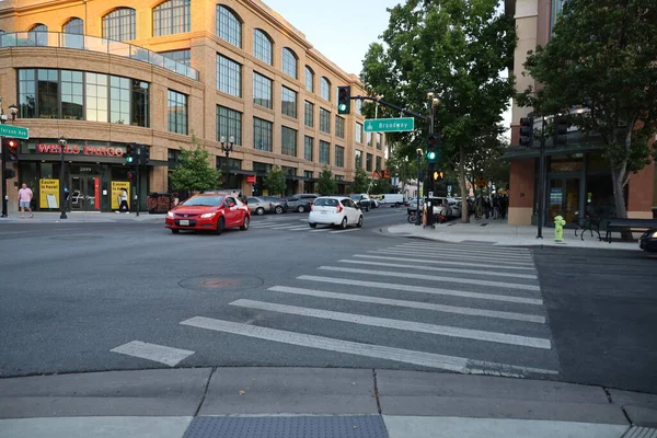 2022 Redwood City California Music Courthouse Square Redwood City California — Fotografia de Stock