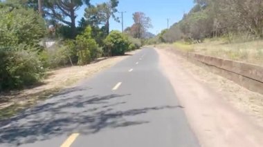 Biking Shoreline trail, Tiburon, Calfornia,america