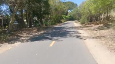 Biking Shoreline trail, Tiburon, Calfornia,america