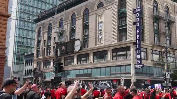 San Francusco Pride Parade 2022 — Vídeo de stock