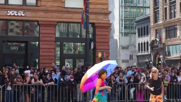 San Francusco Pride Parade 2022 — Stockvideo