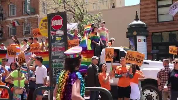 San Francusco Pride Parade 2022 — Stock Video