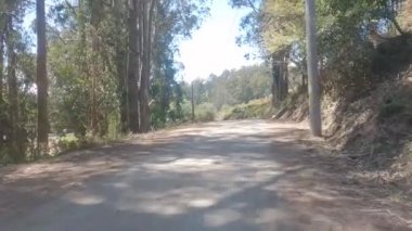 Biking Weiler road, San Pedro park, Pacifica, California