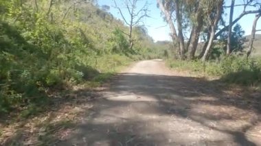 Bisikletli Burleigh Murray Parkı, Yarım Ay Körfezi Kaliforniya