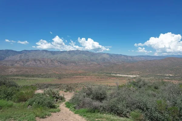 Luftaufnahme Von Schluchten Entlang Des Highway Phoenix Flagstaff Arizona — Stockfoto