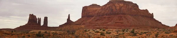 Φωτογραφία Από Monument Valley Στην Αριζόνα Γιούτα — Φωτογραφία Αρχείου