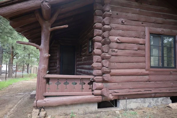 2022 Flagstaff Arizona Riordan Mansion — Stok fotoğraf