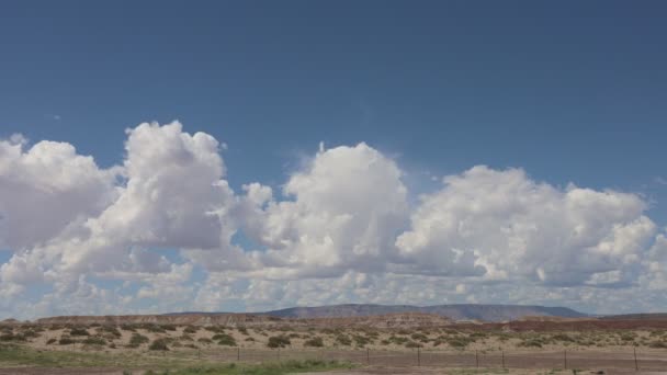 Time Lapse Video Nuvole Vicino Flagstaff Arizona — Video Stock