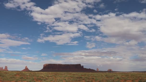 Time Lapse Video Moln Monument Valley Arizona — Stockvideo