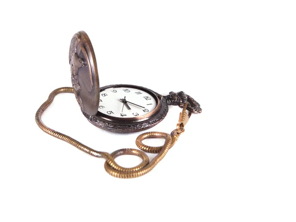 Samenstelling van een zakhorloge — Stockfoto