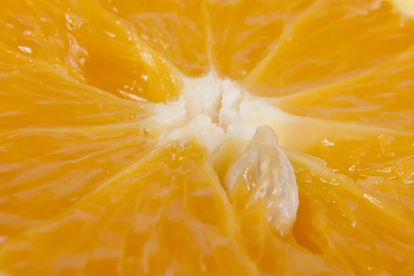 Oranje steen in oranje vruchtvlees — Stockfoto