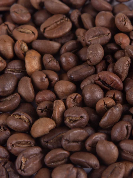 Samenstelling van koffie bonen — Stockfoto